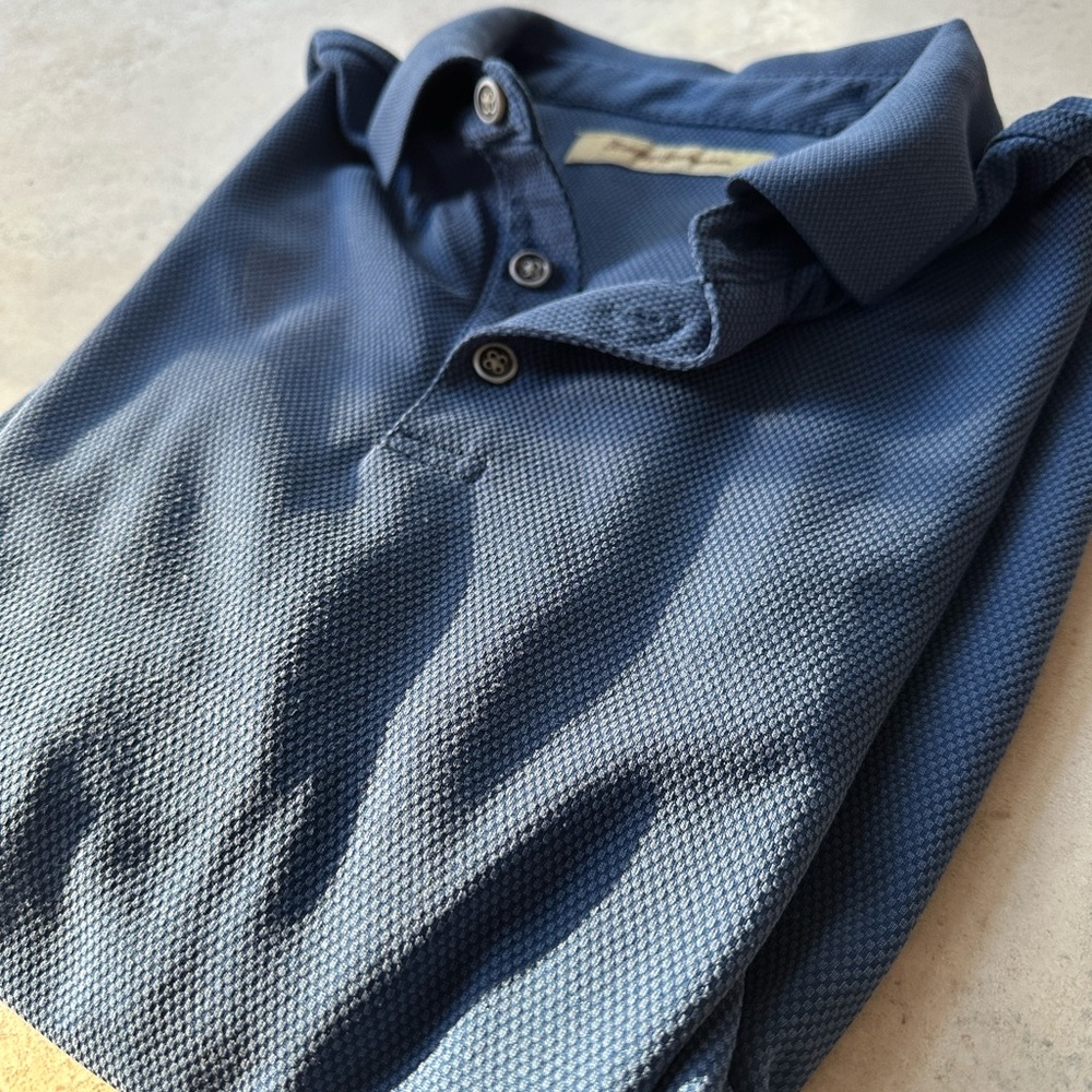 Men’s Tommy Bahama Golf Polo Shirt in Blue. Size L GUC